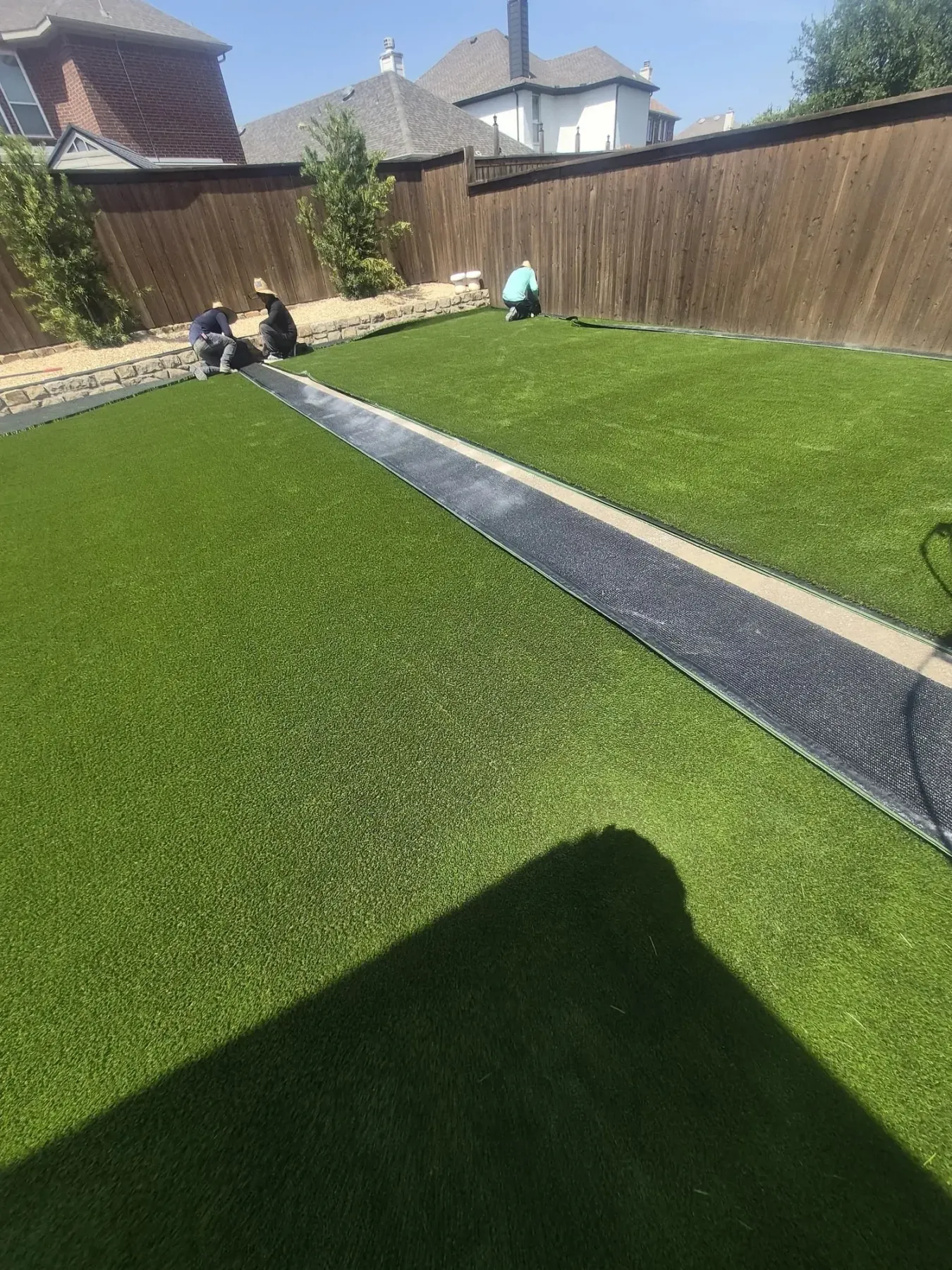 Landscape & Pet Turf project by Diamond Field Systems