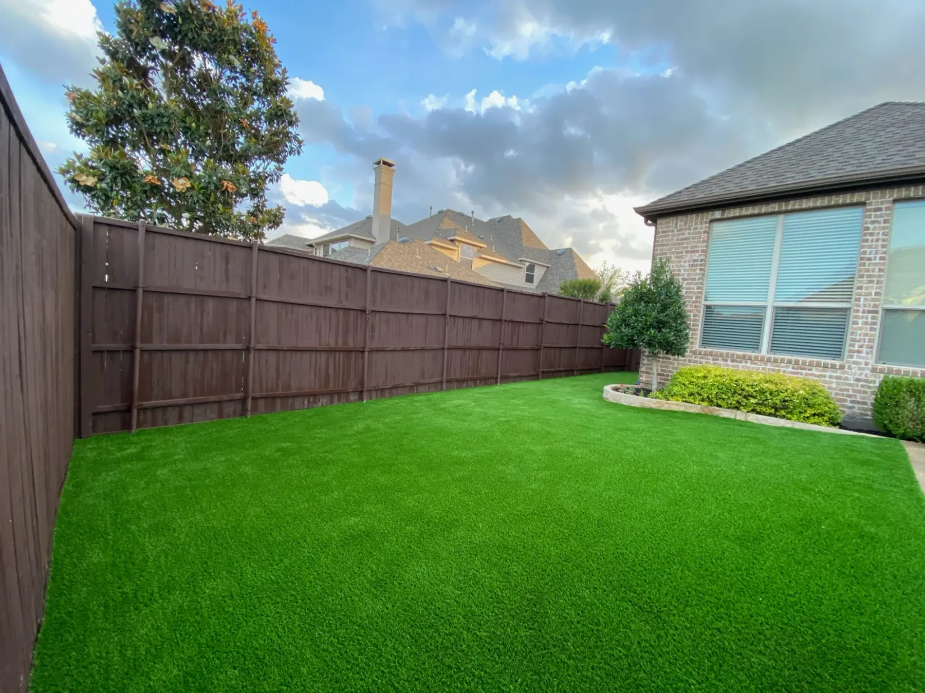 Landscape & Pet Turf project by Diamond Field Systems