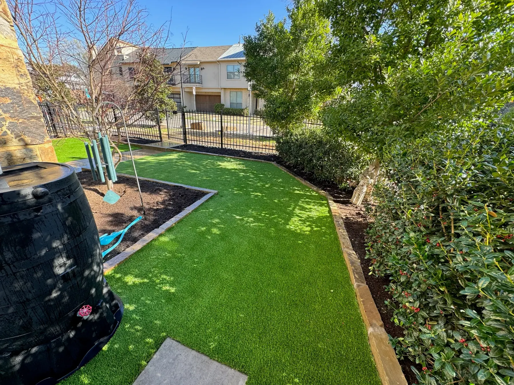 Landscape & Pet Turf project by Diamond Field Systems