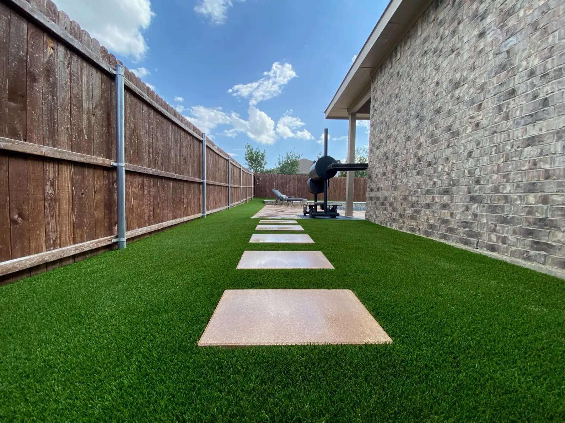 Landscape & Pet Turf project by Diamond Field Systems
