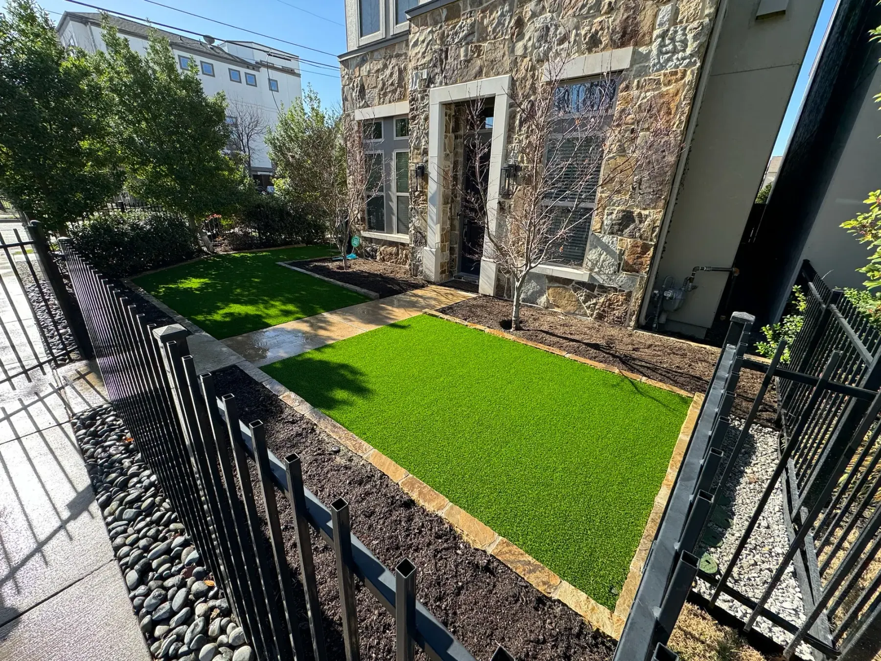 Landscape & Pet Turf project by Diamond Field Systems