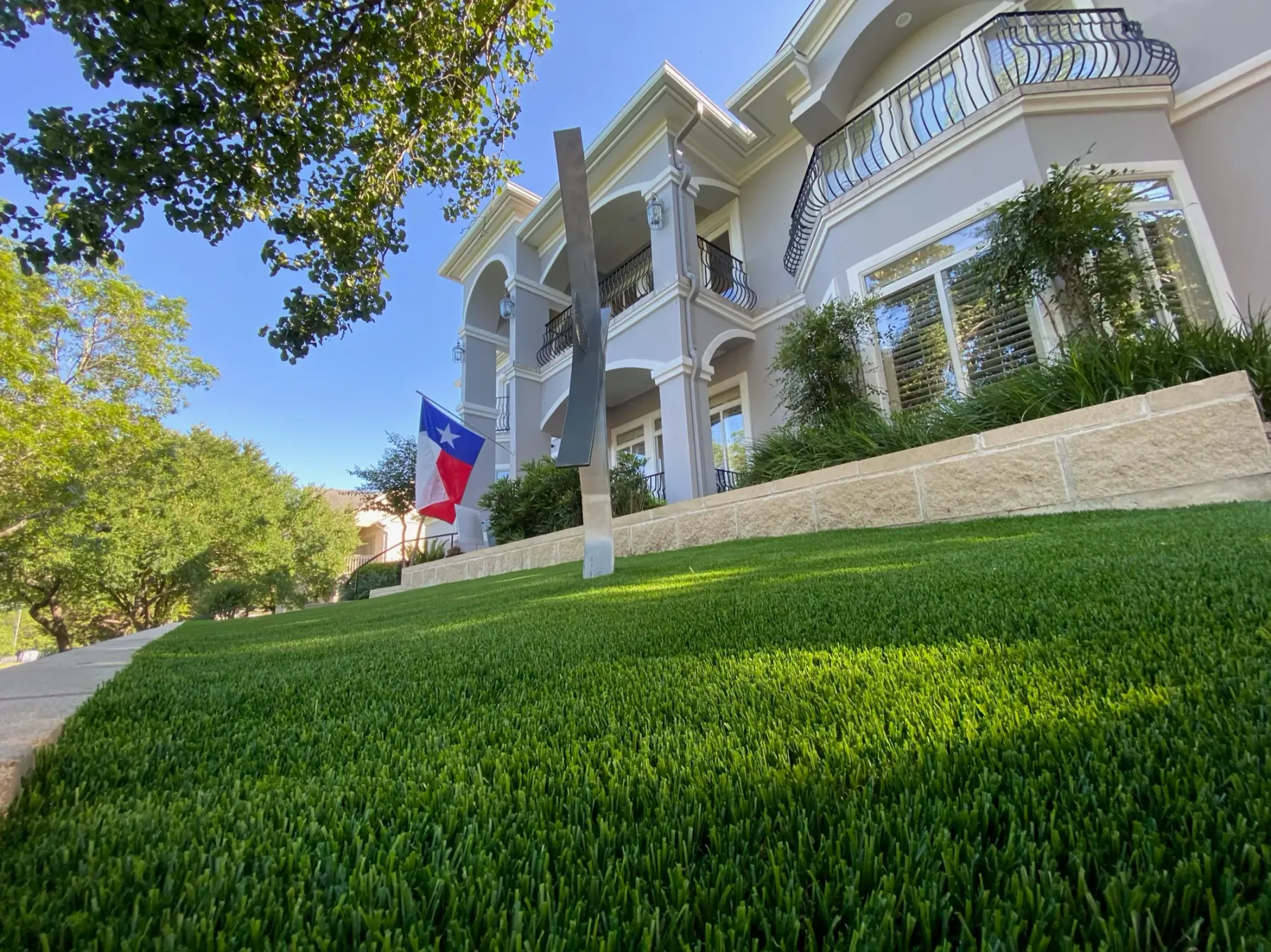 Landscape & Pet Turf project by Diamond Field Systems