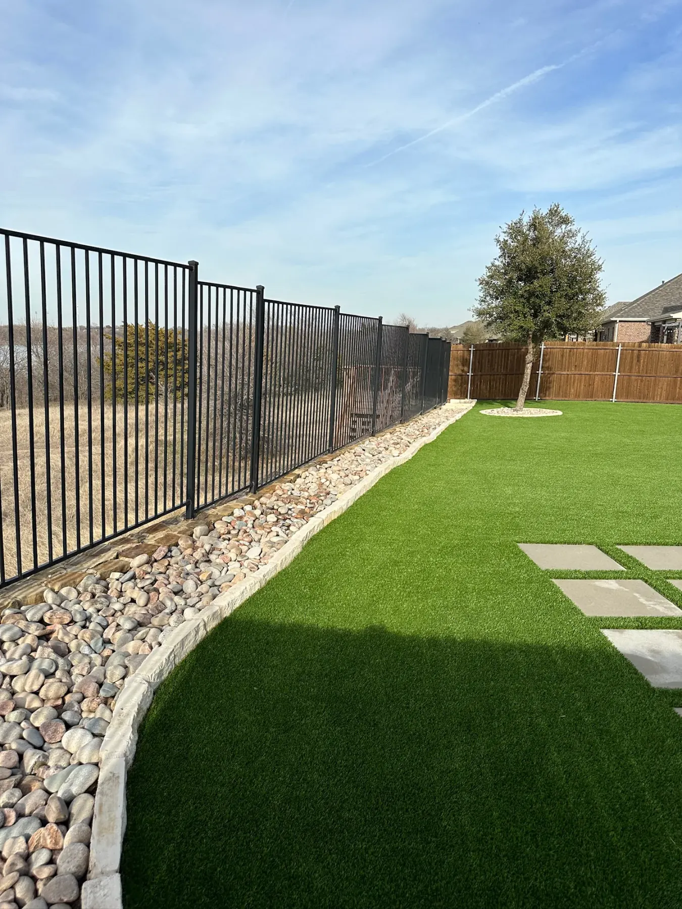 Landscape & Pet Turf project by Diamond Field Systems