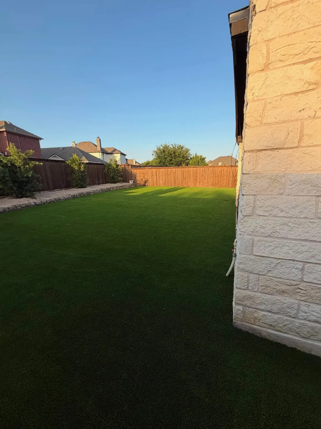 Landscape & Pet Turf project by Diamond Field Systems