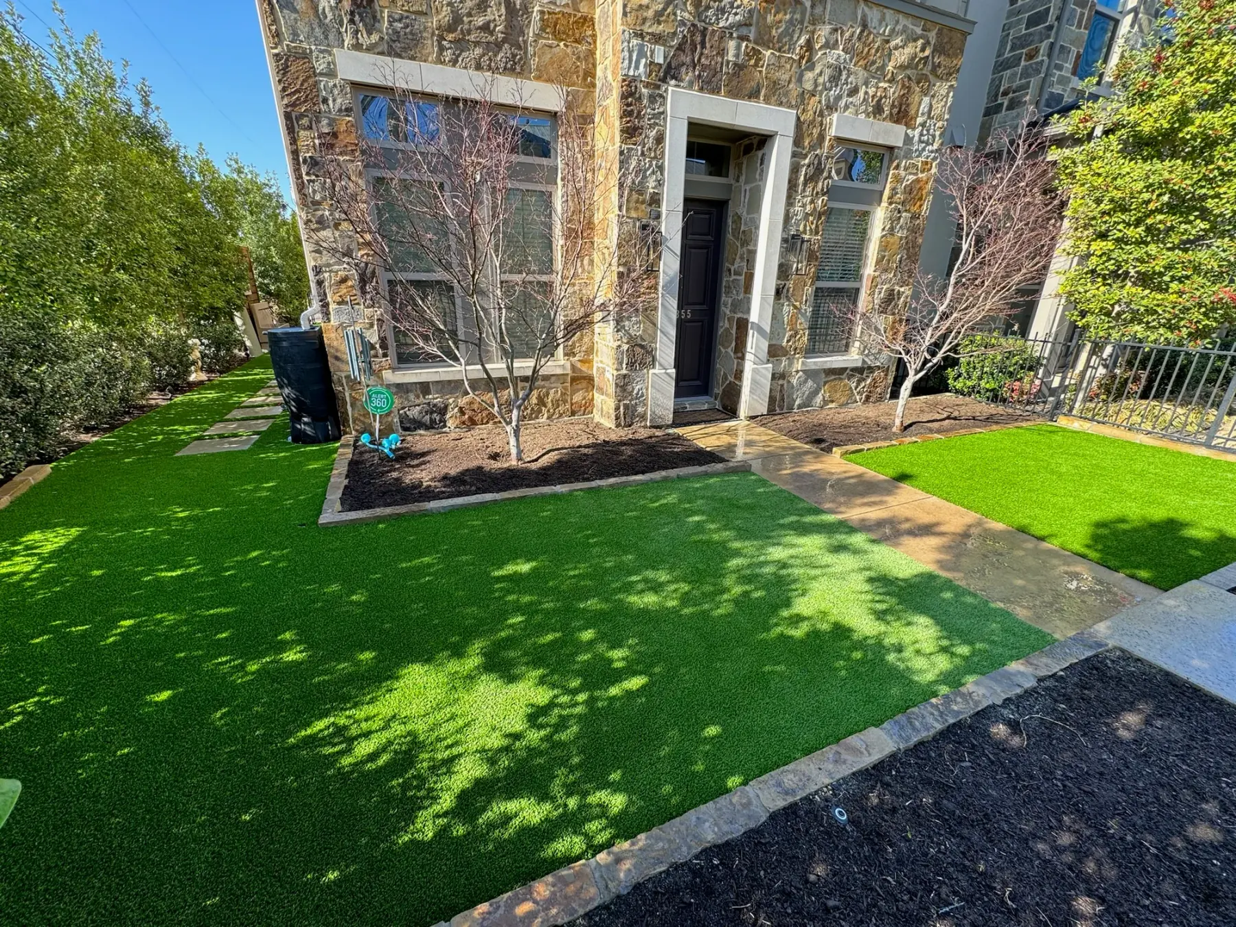 Landscape & Pet Turf project by Diamond Field Systems