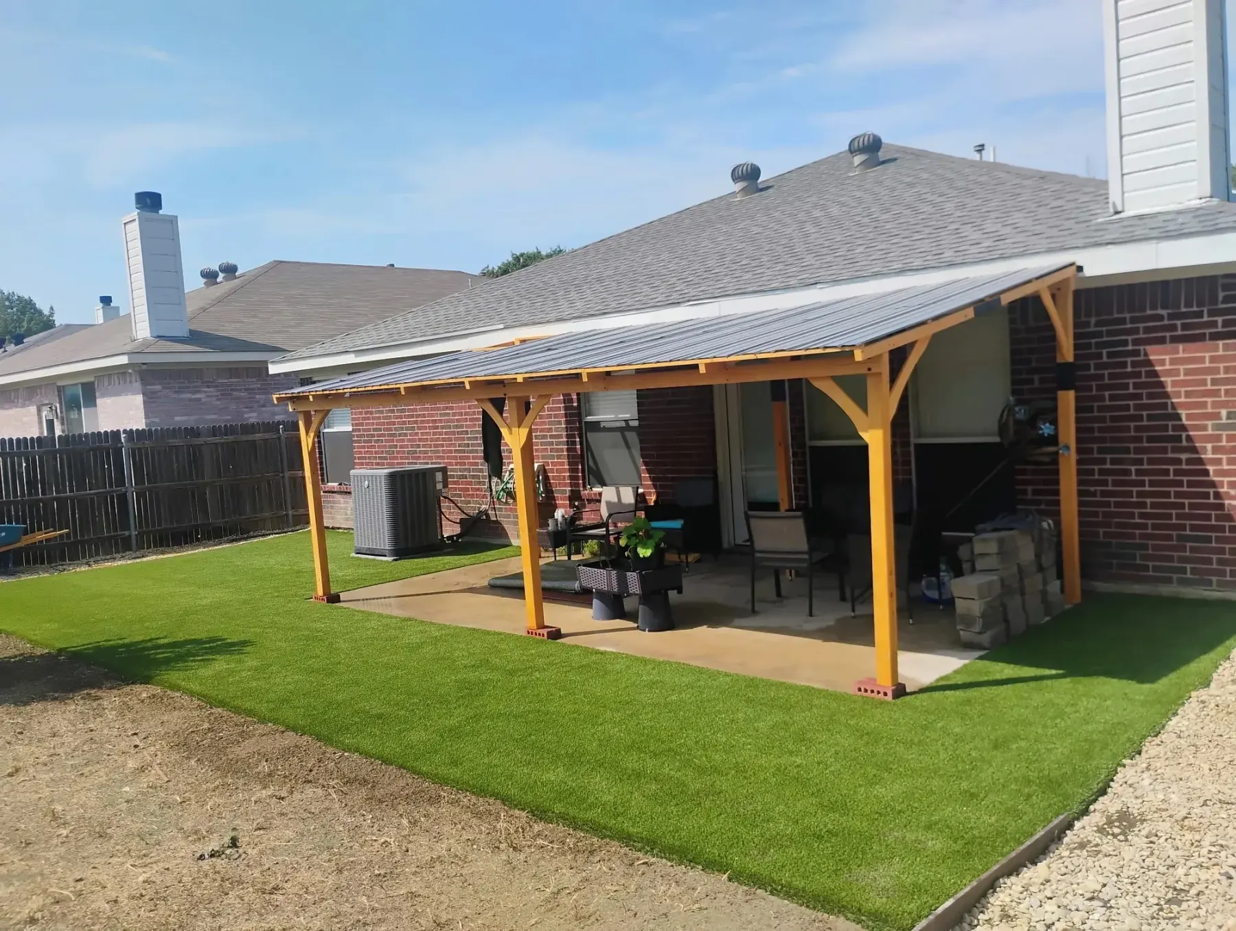 Landscape & Pet Turf project by Diamond Field Systems
