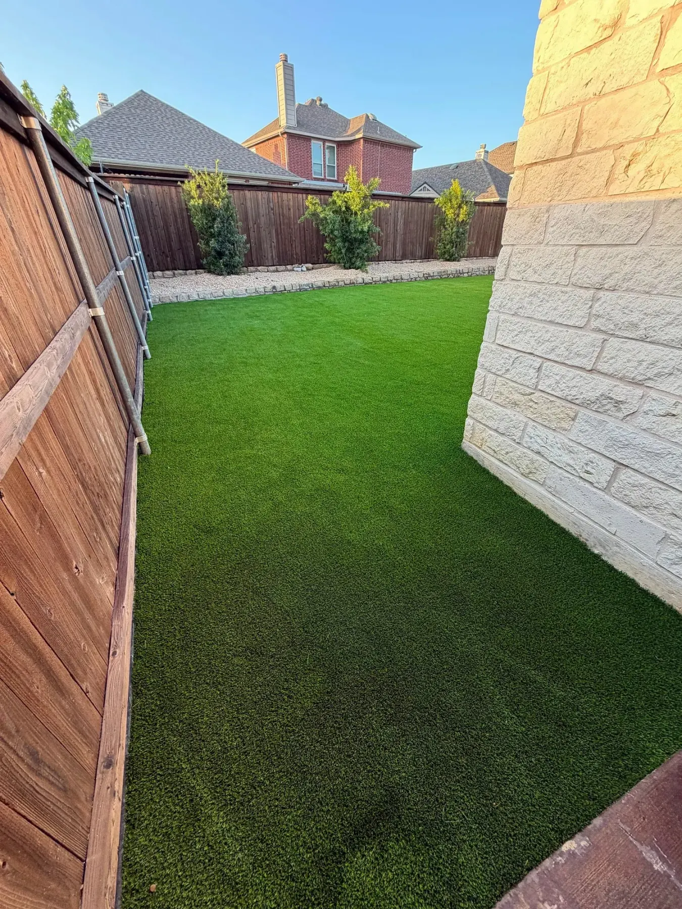 Landscape & Pet Turf project by Diamond Field Systems