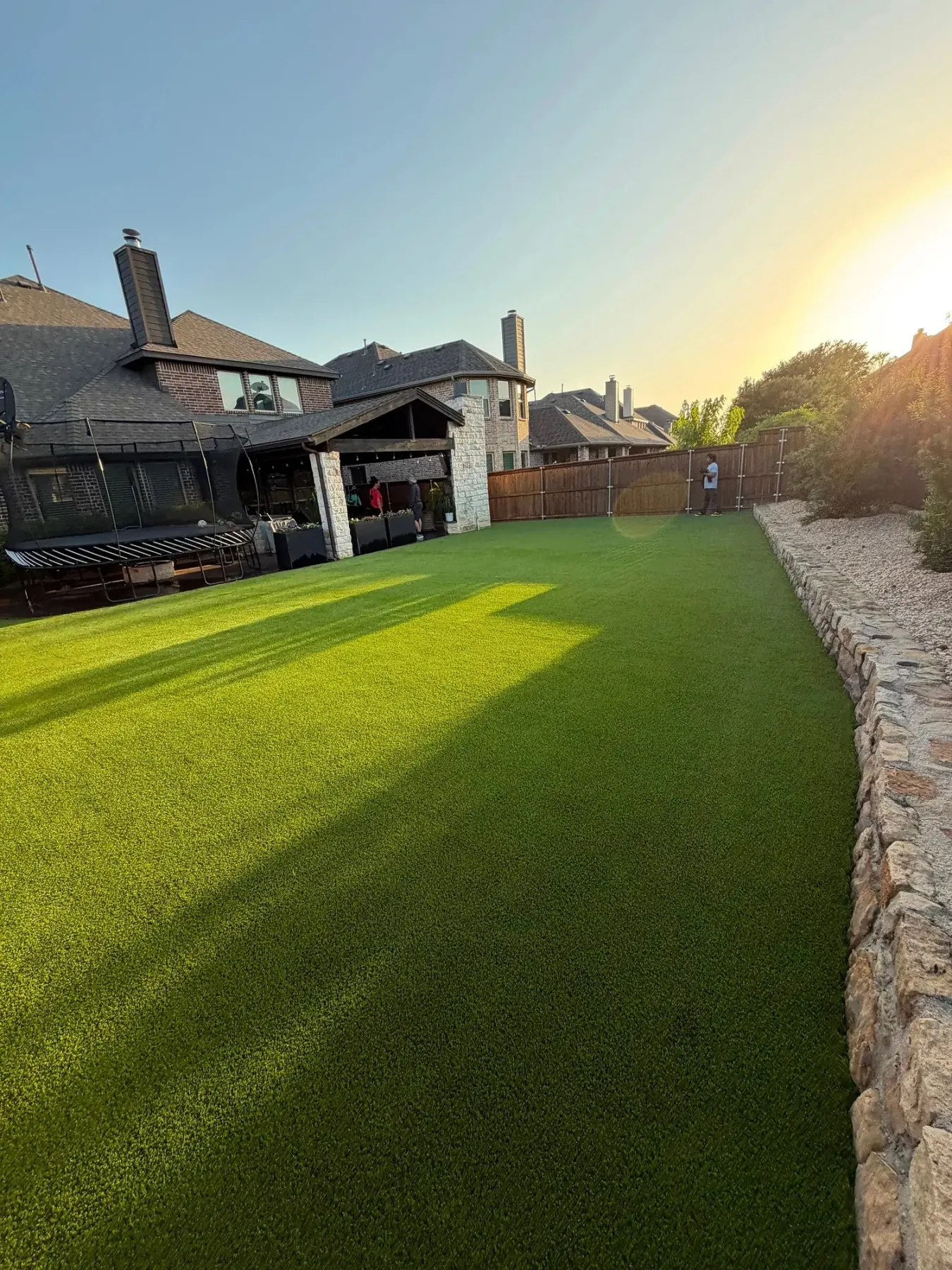 Landscape & Pet Turf project by Diamond Field Systems