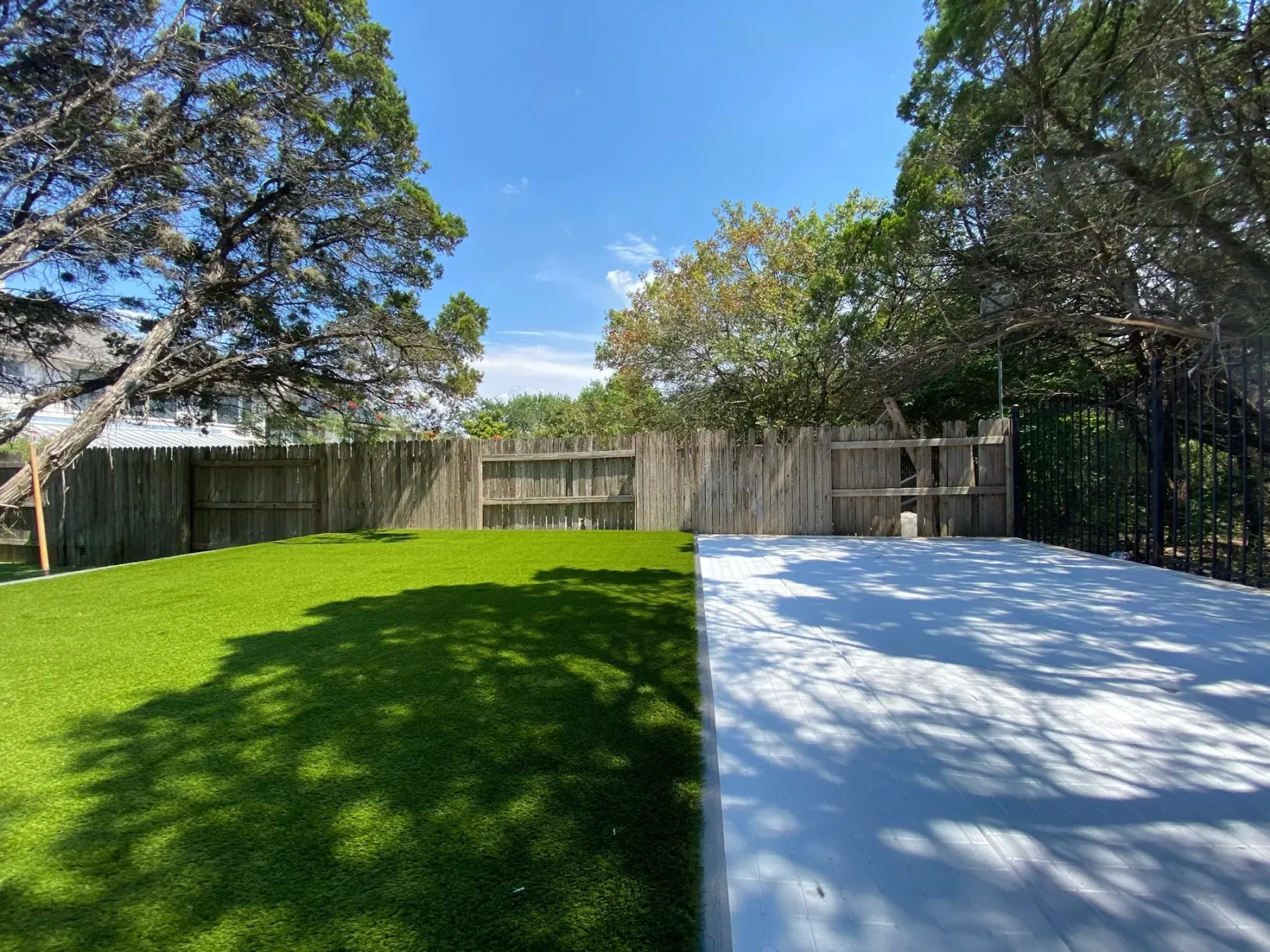 Landscape & Pet Turf project by Diamond Field Systems