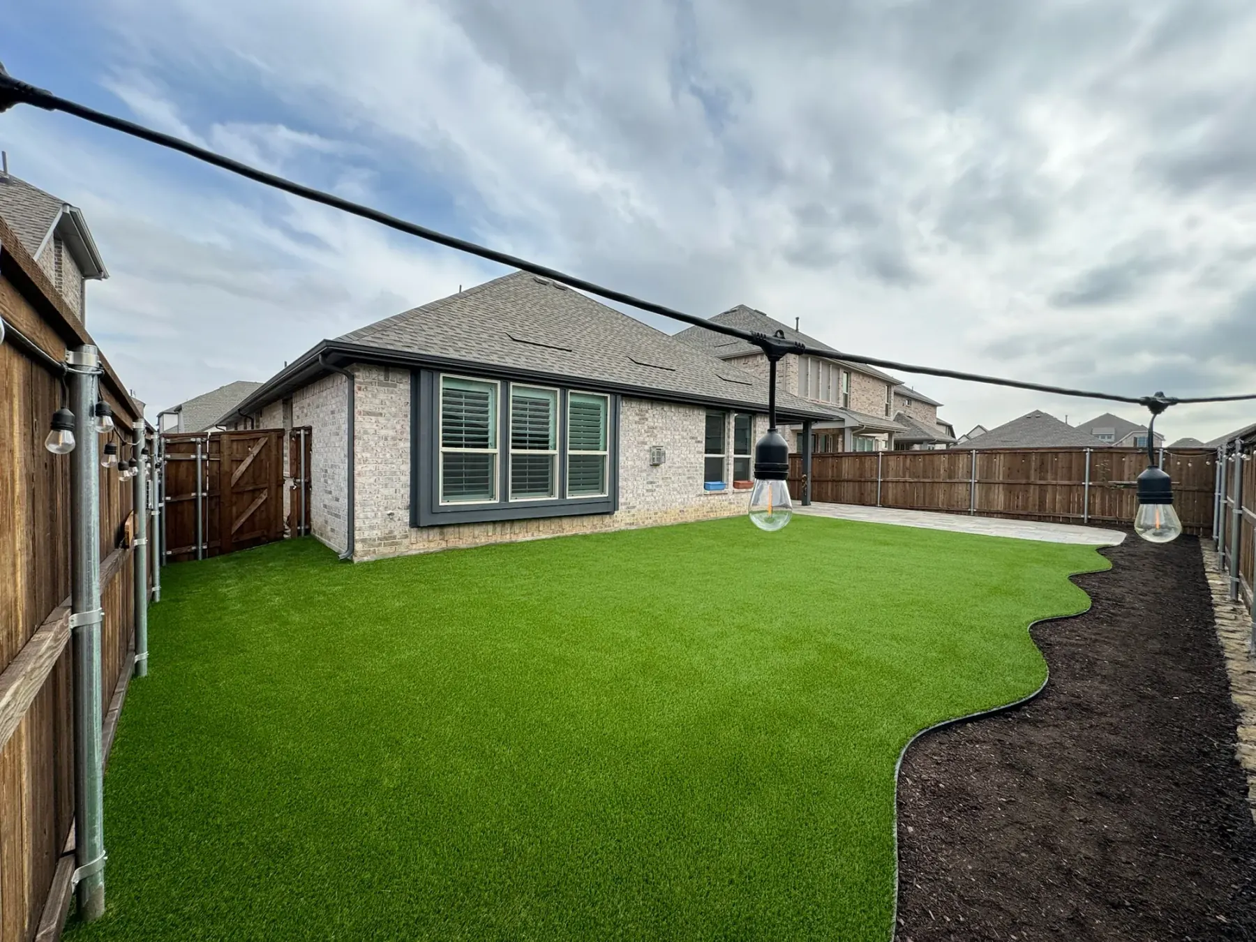 Landscape & Pet Turf project by Diamond Field Systems