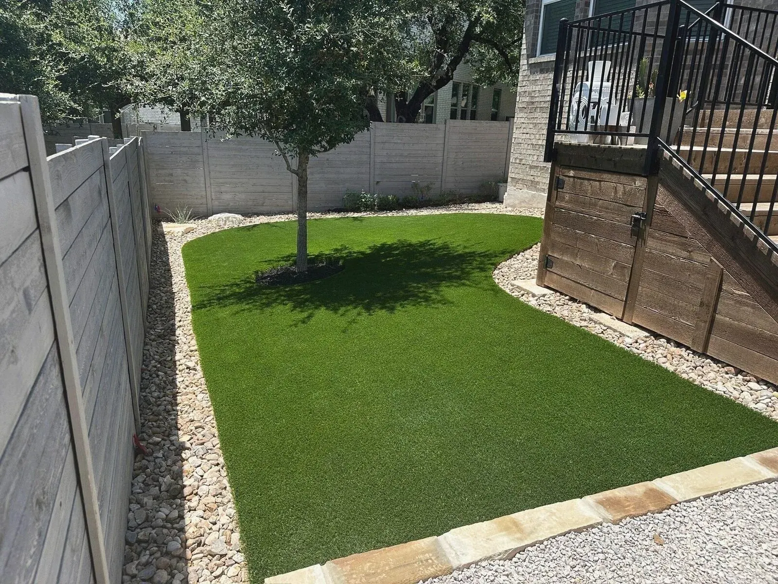 Landscape & Pet Turf project by Diamond Field Systems