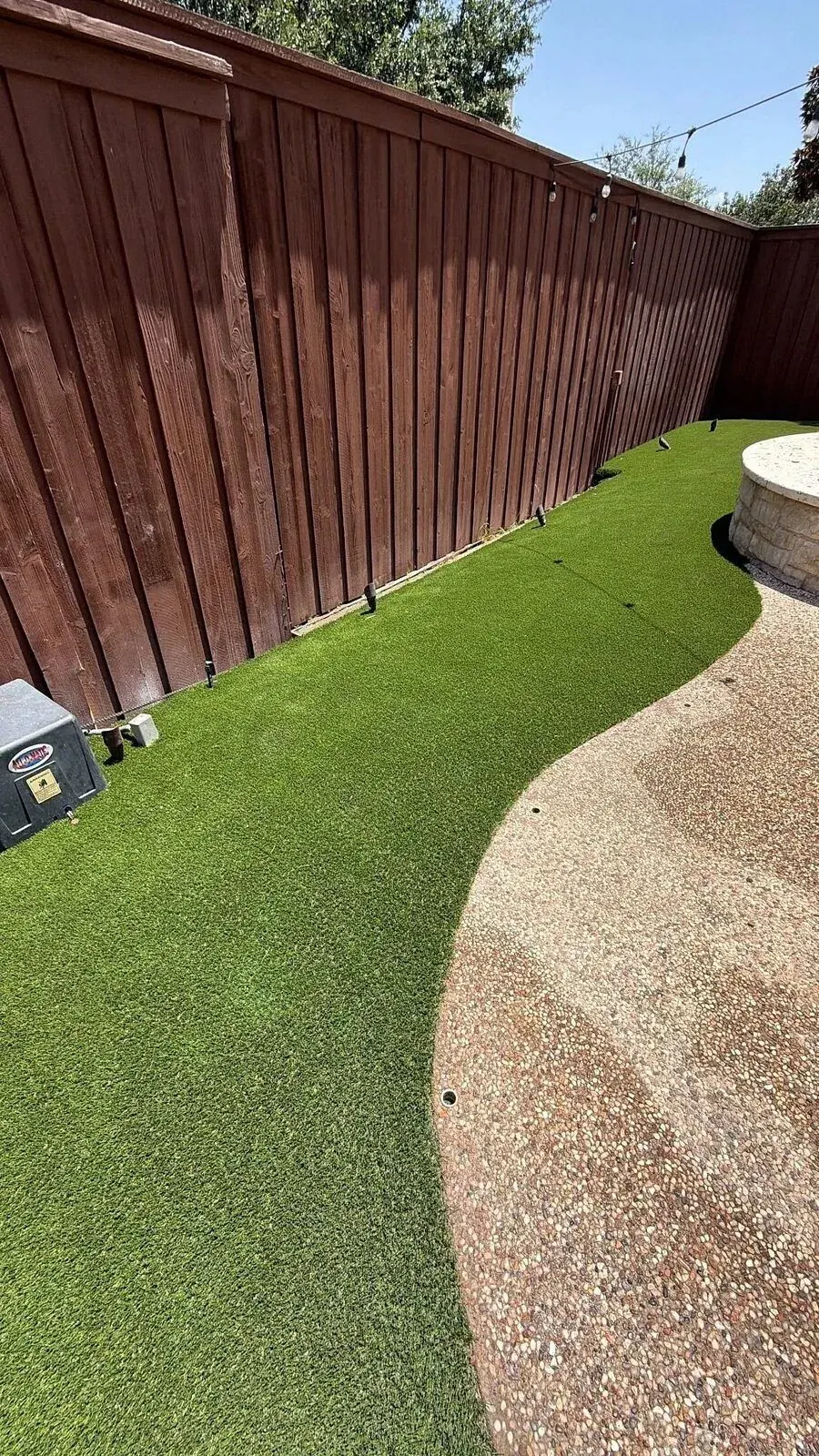 Landscape & Pet Turf project by Diamond Field Systems