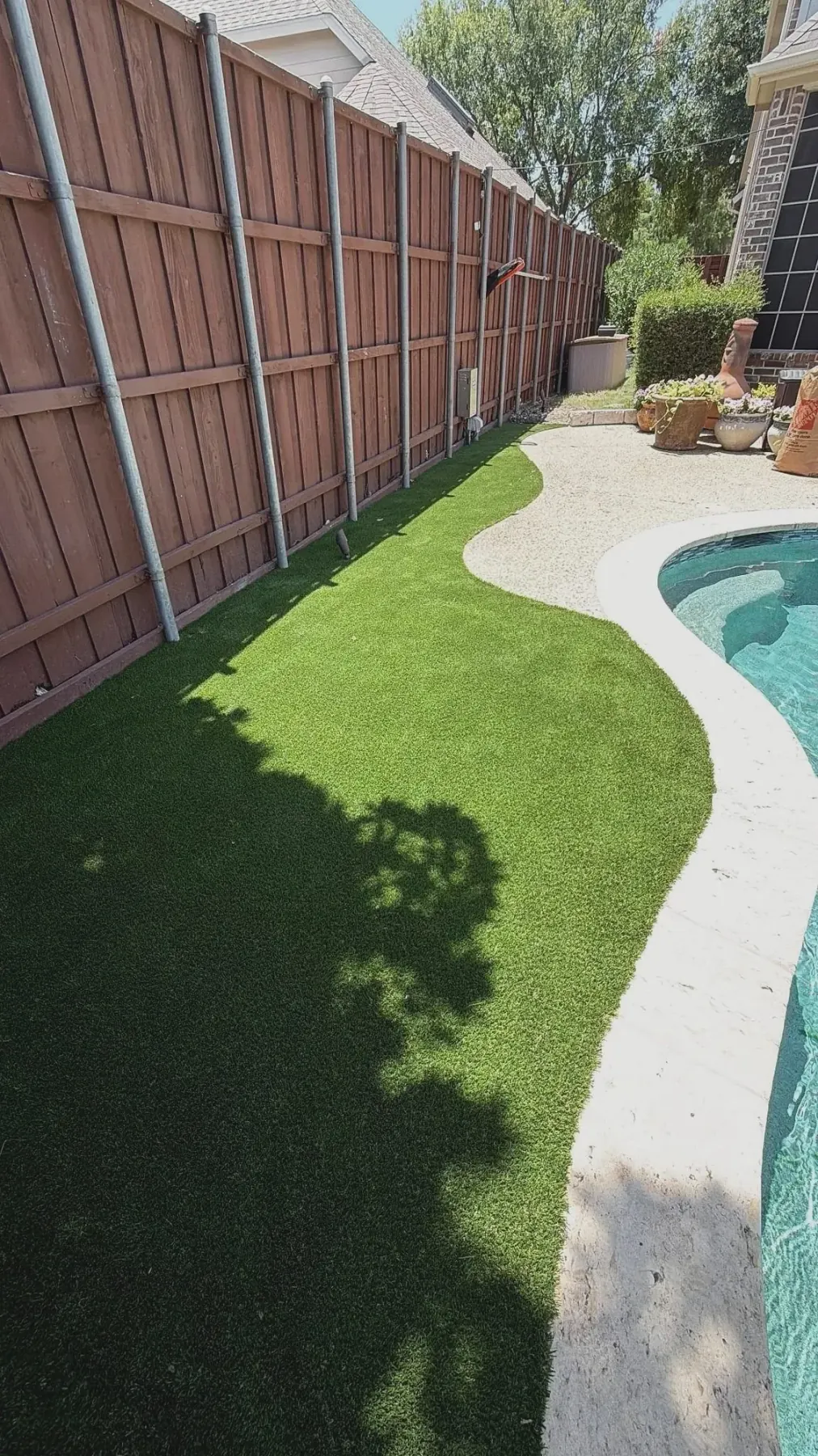 Landscape & Pet Turf project by Diamond Field Systems