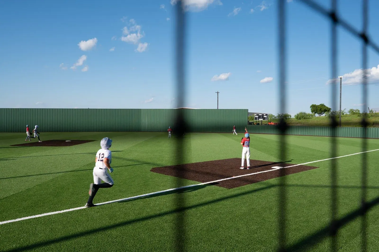 Sports Fields project by Diamond Field Systems