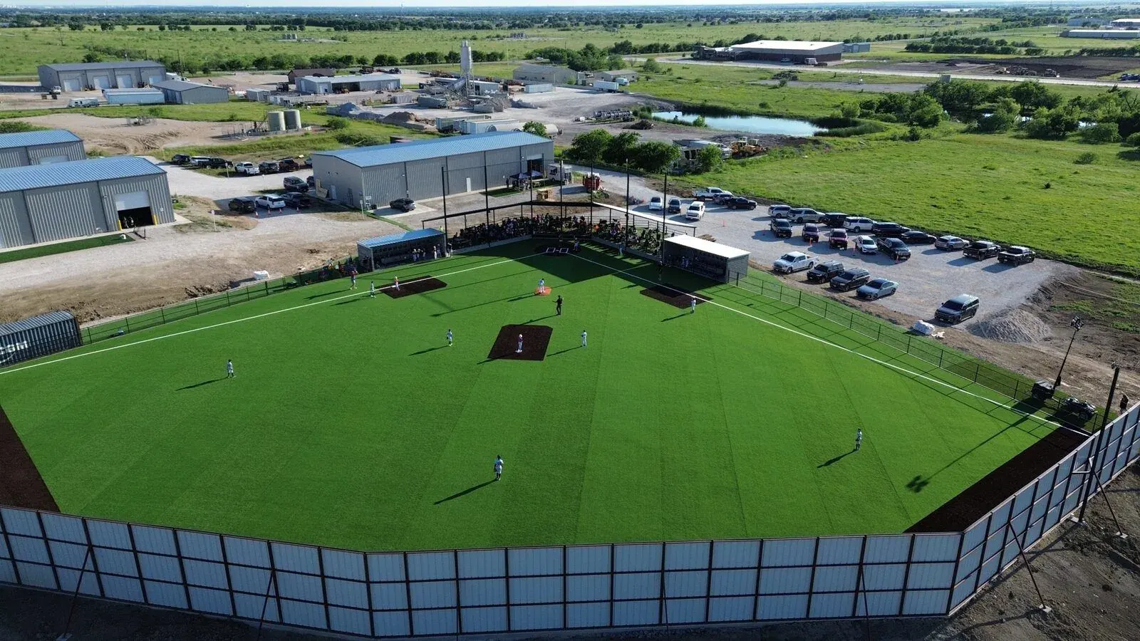 Sports Fields project by Diamond Field Systems