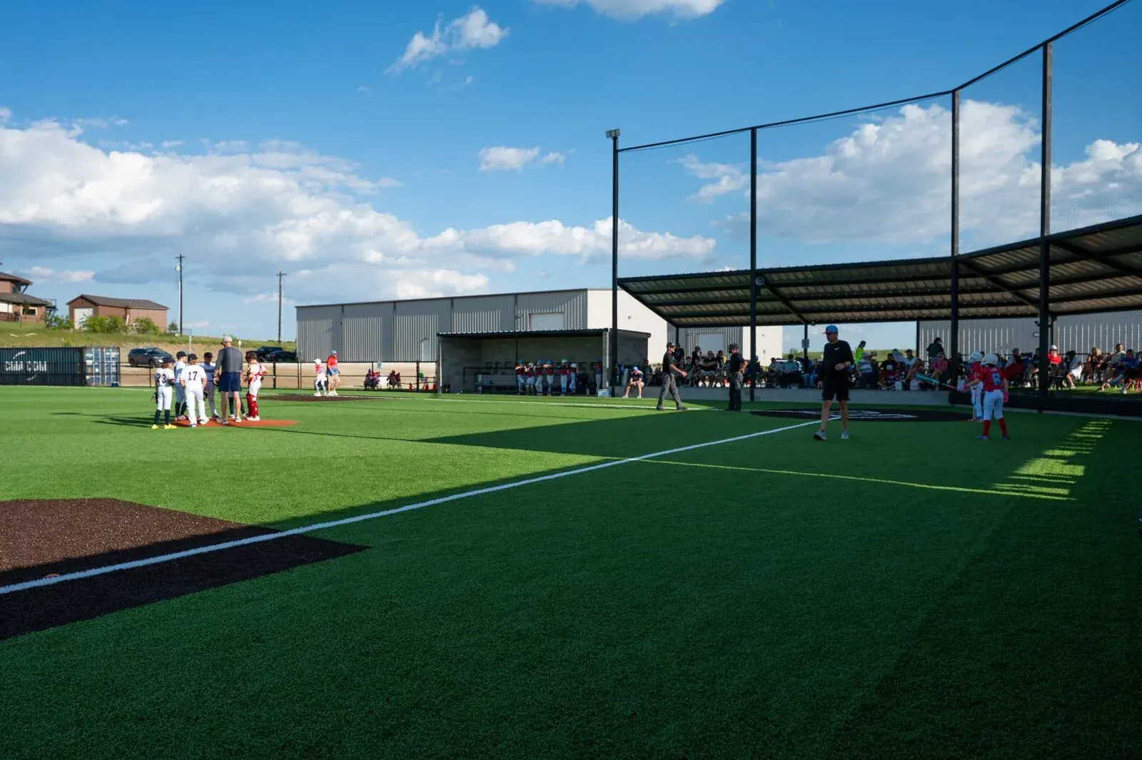 Sports Fields project by Diamond Field Systems
