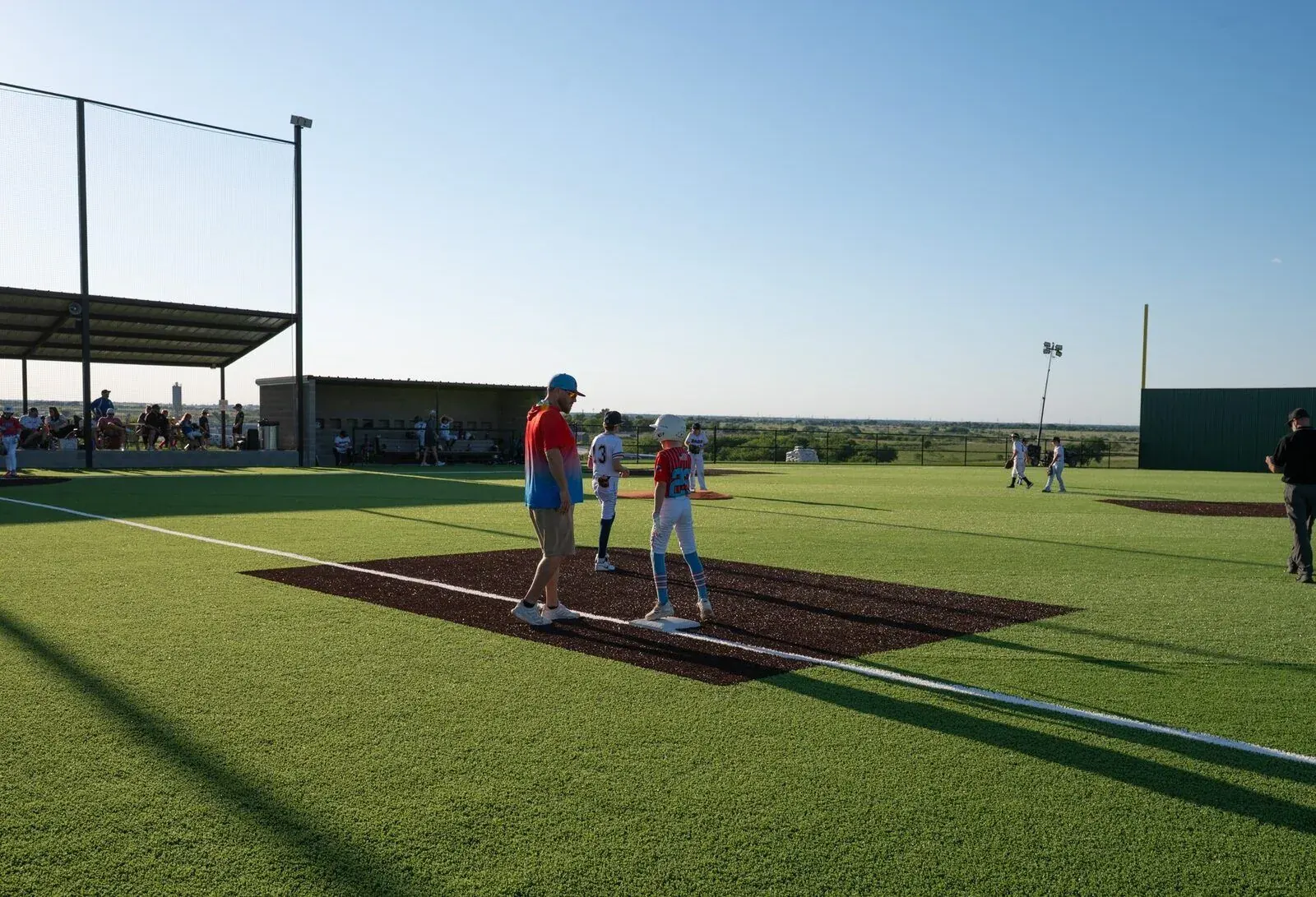 Sports Fields project by Diamond Field Systems