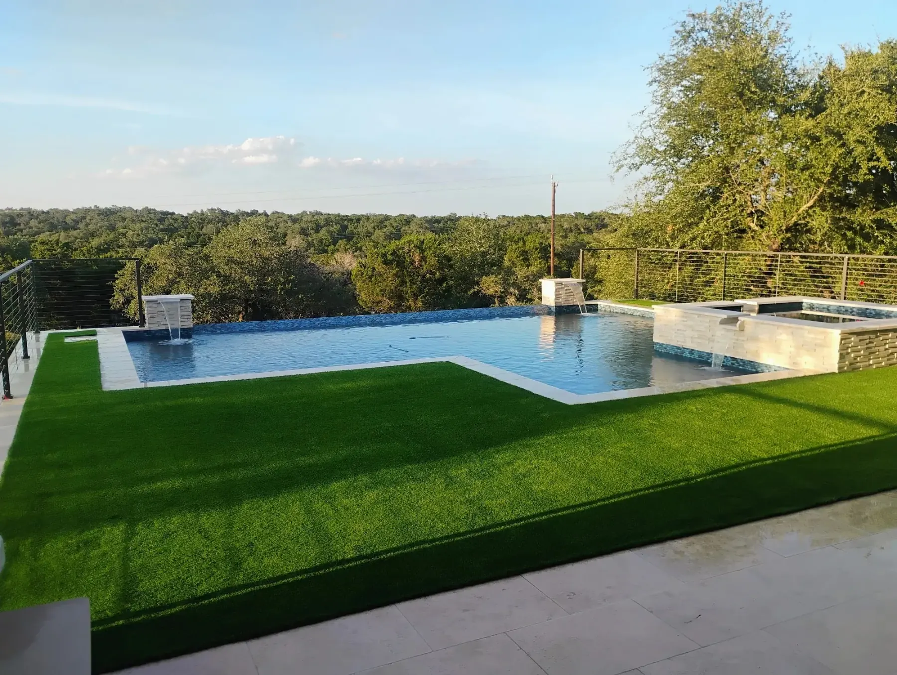 Landscape & Pet Turf project by Diamond Field Systems